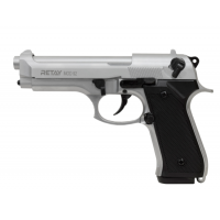 СХП Охолощенный пистолет Retay Mod 92 Beretta, кал. 9 мм, хром СХП Охолощенный пистолет Retay Mod 92 Beretta, кал. 9 мм, хром